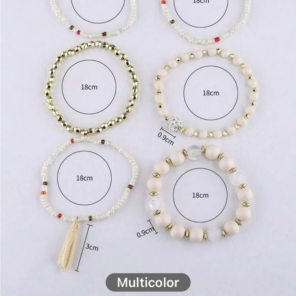 New beaded bracelet set - Picture 4 of 4